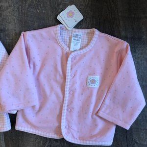 - NWT Kushies Baby Reversible Spring Jacket 3-6 mo